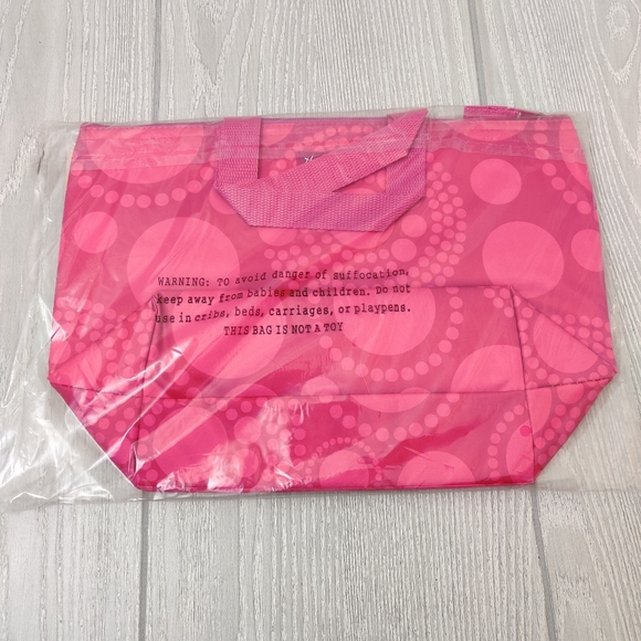 Thirty-one Pink Circle Spiral Thermal 31 Lunch Bag - Picture 3 of 10